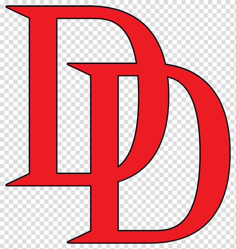 Daredevil Logo - Official Marvel Comics DD Symbol