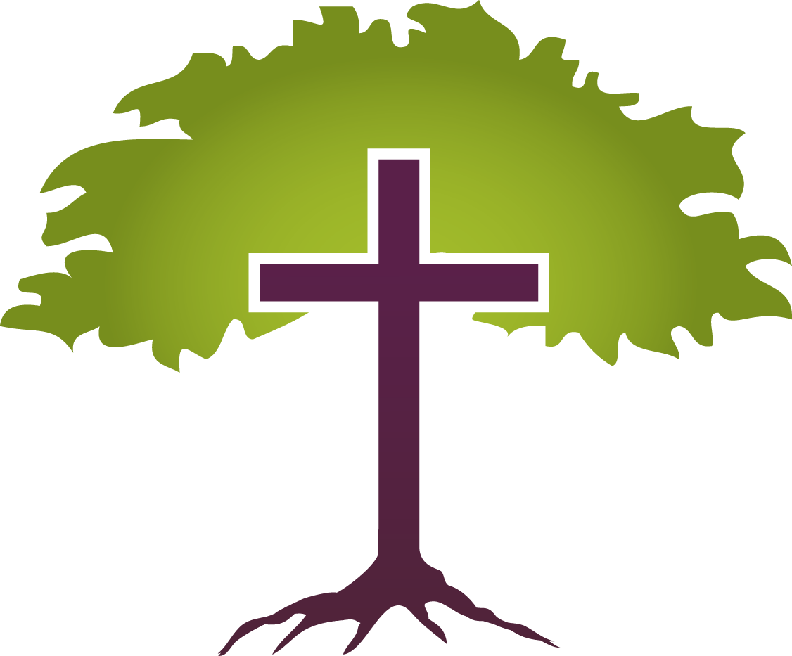 Faith and Nature - Symbolic Cross in Greenery | Spiritual Imagery
