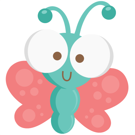 Friendly Cartoon Butterfly Illustration for Kids’ Content