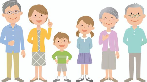 Four Generations of Women in One Family - Royalty Free Clipart Picture ...
