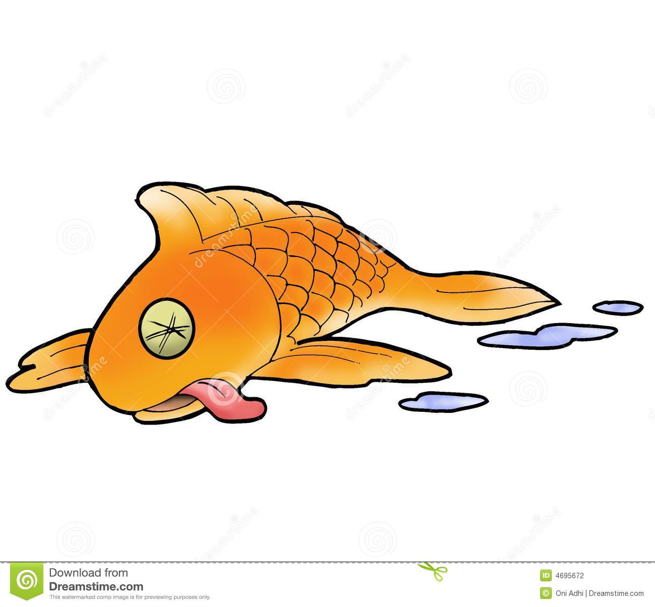 Cartoon Dead Fish - Dead Fish Clipart Png - Free Transparent PNG - Clip ...