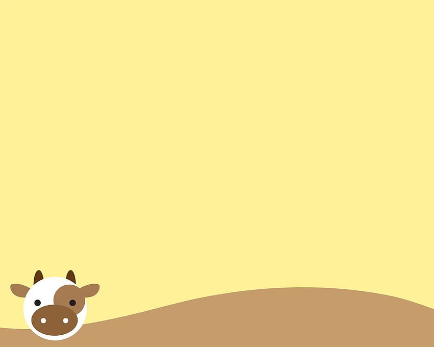 Friendly Cartoon Cow Illustration - Free Download & Use