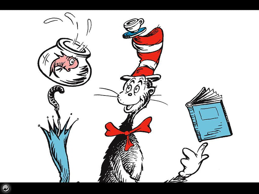 The Cat in the Hat - Iconic Dr. Seuss Illustration