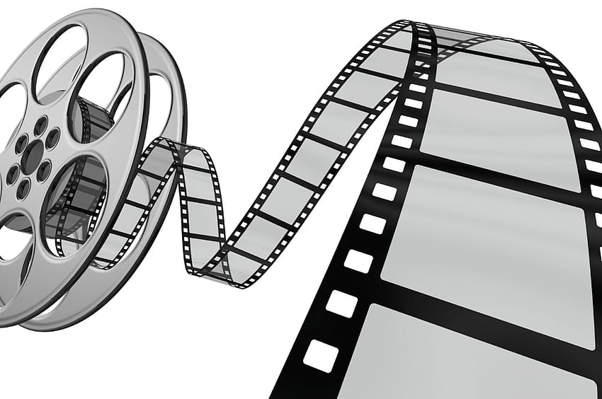 black and white movie slate clipart on white background