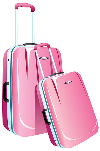 Cute Suitcases Clip Art Library