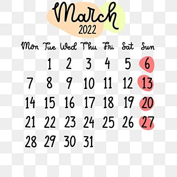 March 2021 Calendar Leaf - Illustration. Vector Graphic Page - Clip Art ...