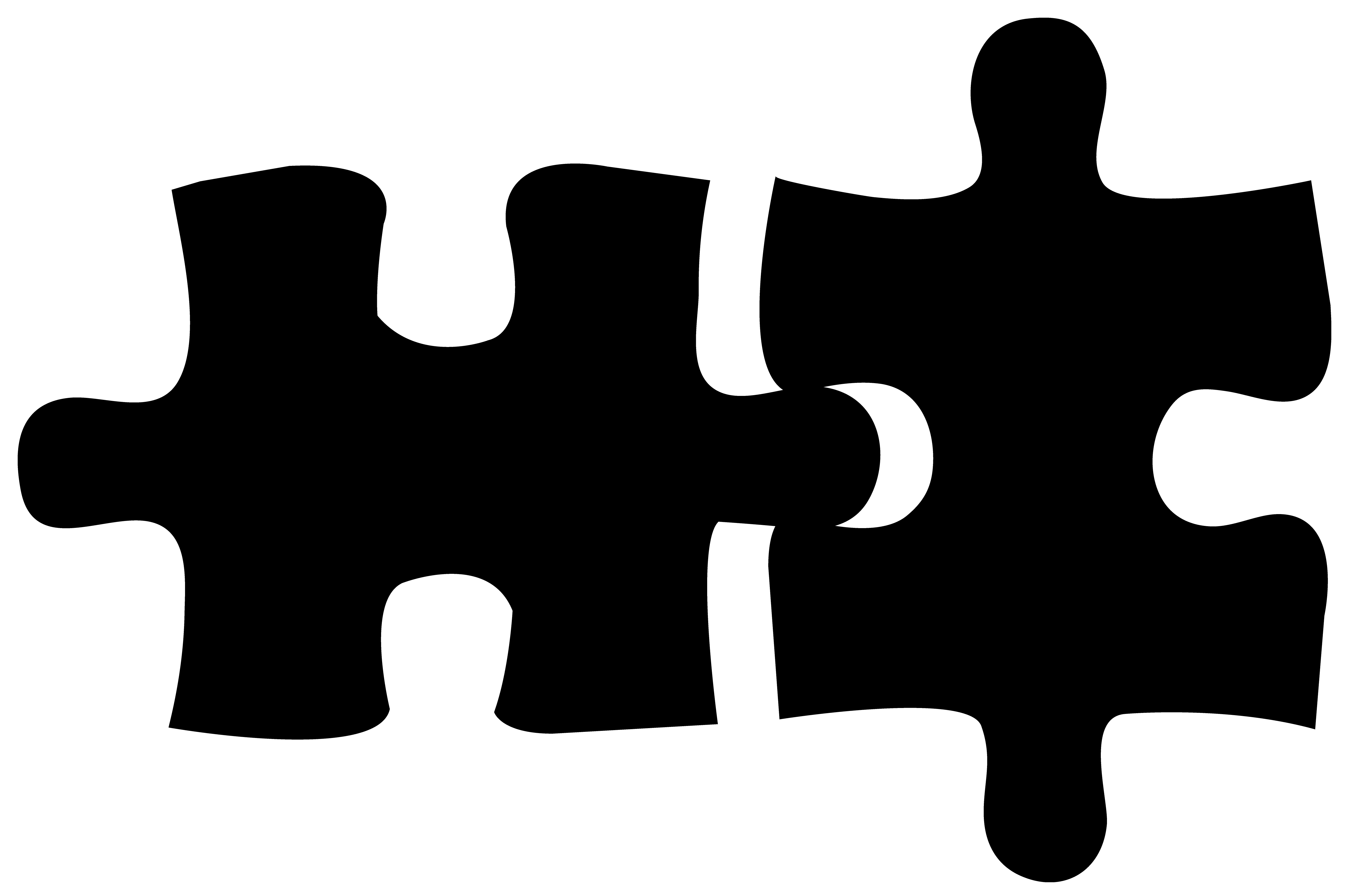 Abstract black pixel-art logo composed of stacked rectangular blocks forming a symmetrical, modern emblem.