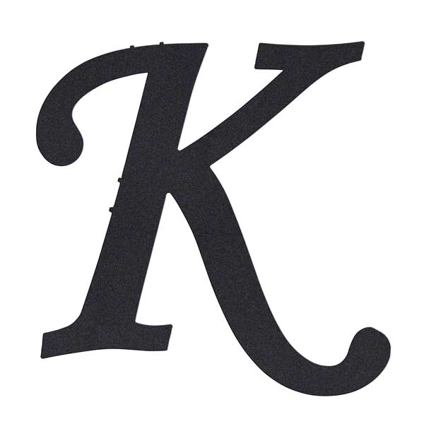 Stylish Uppercase Letter K - High-Quality Vector Clipart for Design