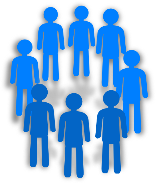 Team Collaboration Icon - Visual Representation of Group Unity and Community