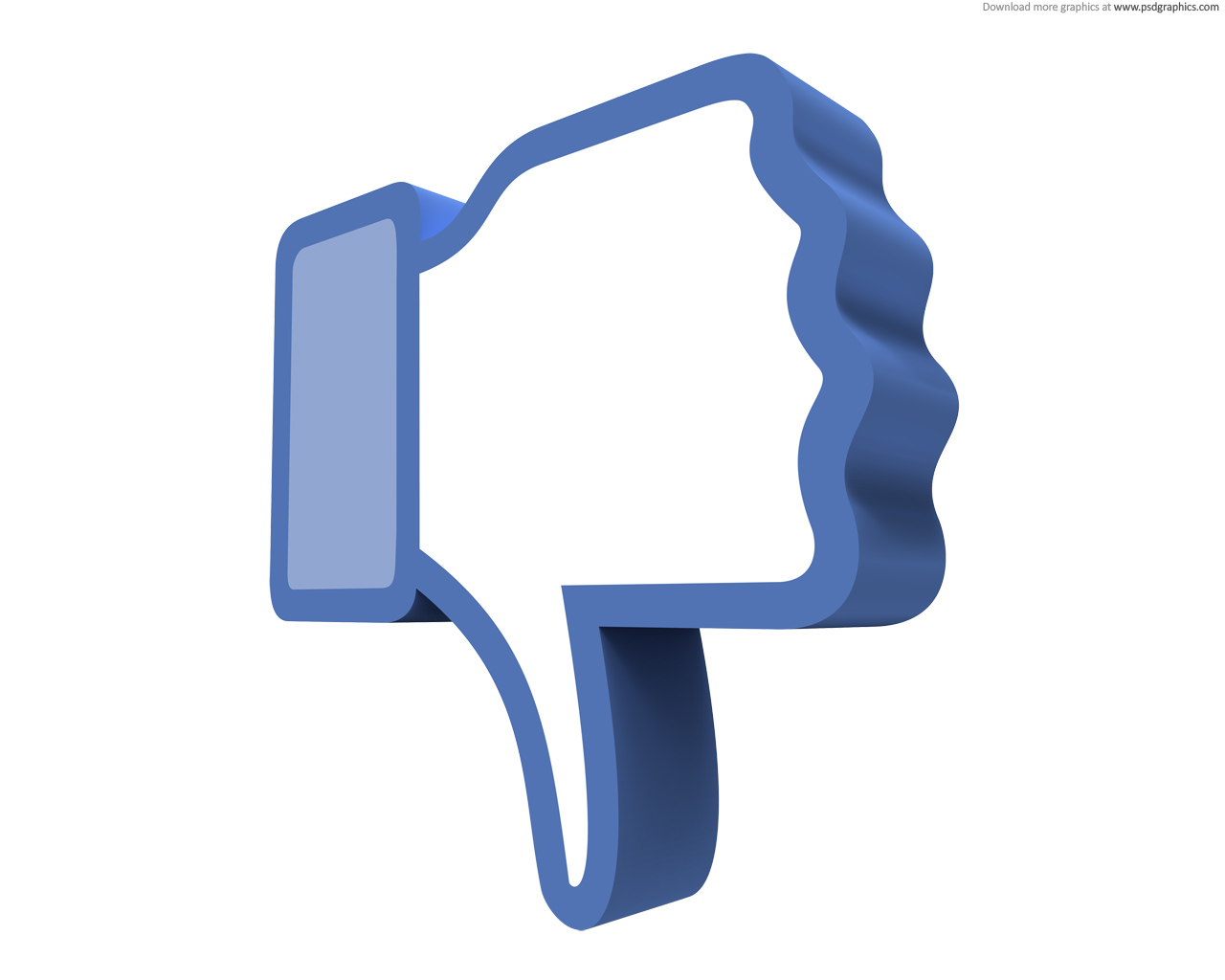 High Resolution Dislike Button Clipart PNG Transparent Background 