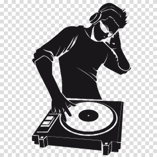 DJ Disc Jockey Music Vinyl Turntable Record Player Mixer Mixing - Clip ...