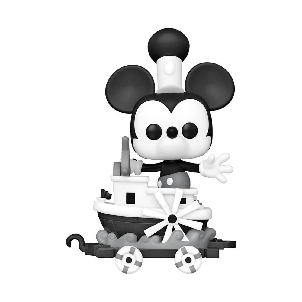 Miniature Snowglobe Christmas Train With Disney Characters Clip Art 
