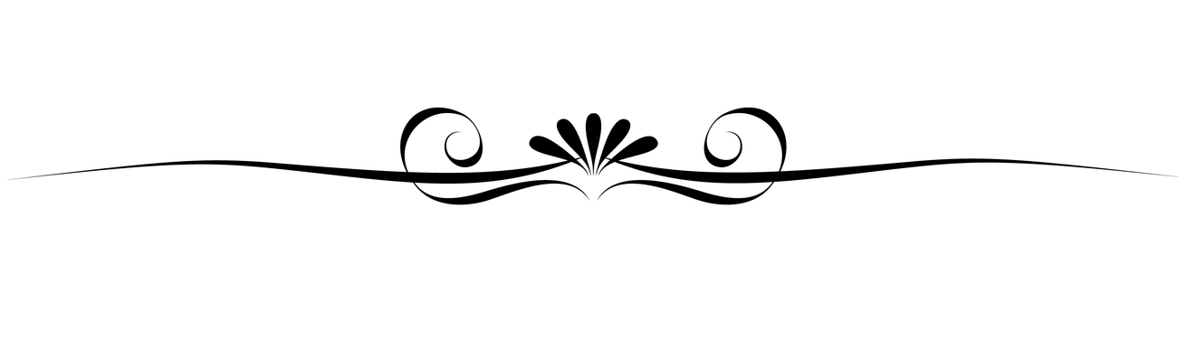 Ornamental Divider Graphic - Classic Flourish Design for Web & Print