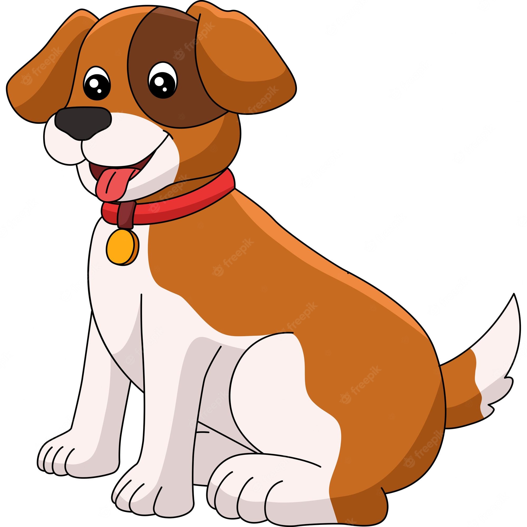 Cute Dog Clipart Png Cartoon Pictures Of A Dog Transparent PNG Clip 