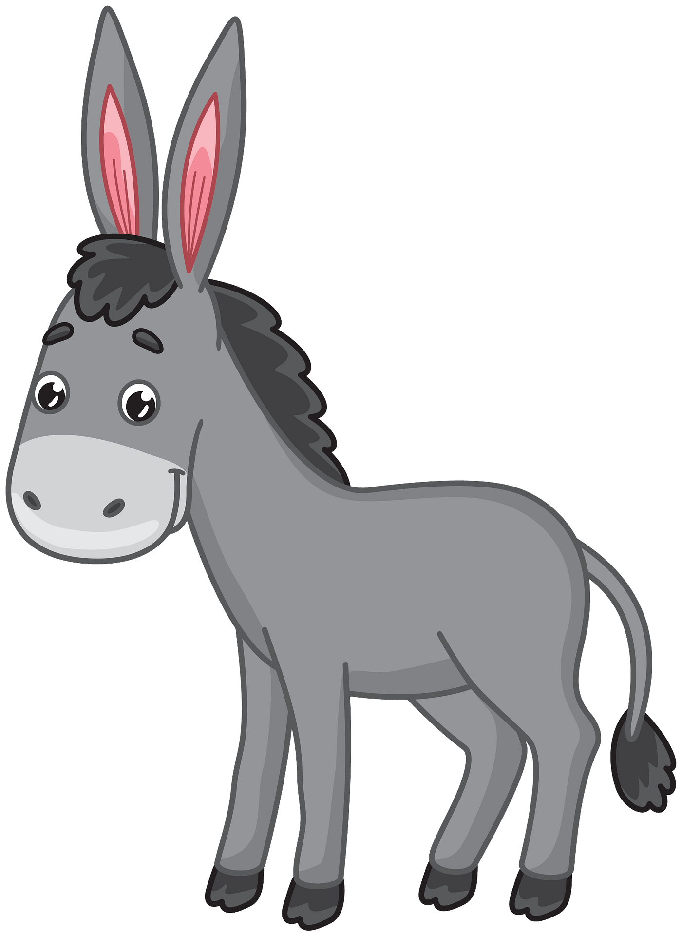 Burro transparent background PNG cliparts free download