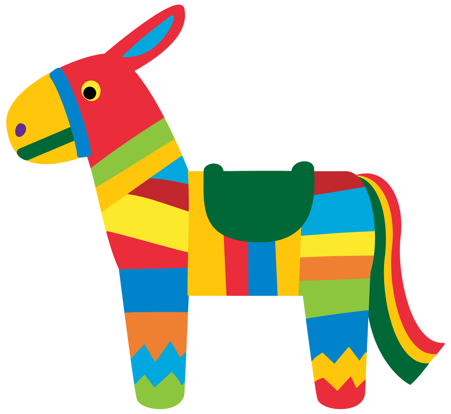 mexican-donkey-stock-vector-colourbox-clip-art-library