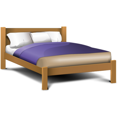 Soft Bed Clipart Transparent Background, Cartoon Soft Light Bed