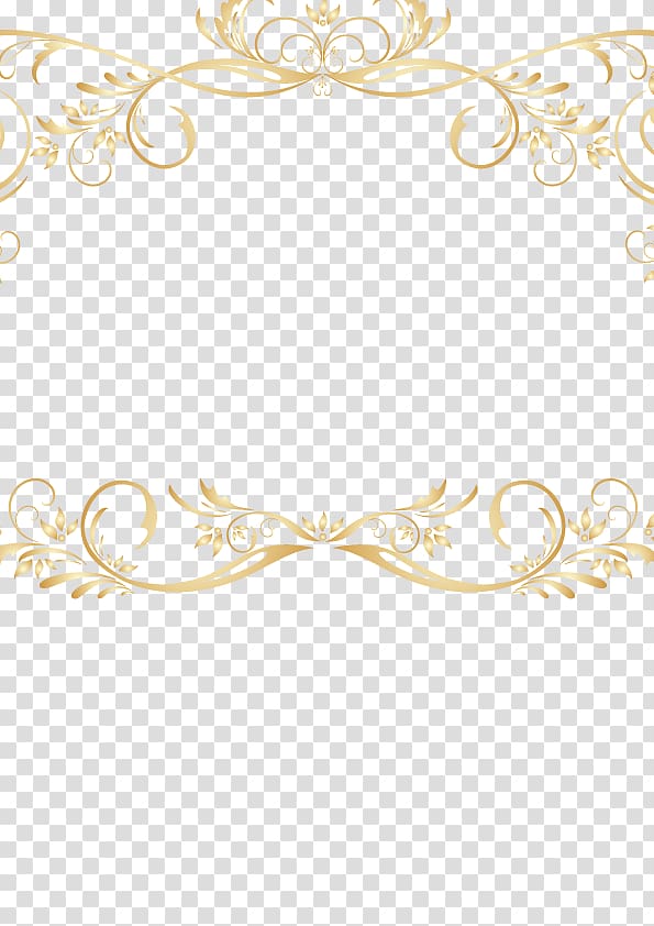 Gold Lace PNG Transparent Images Free Download