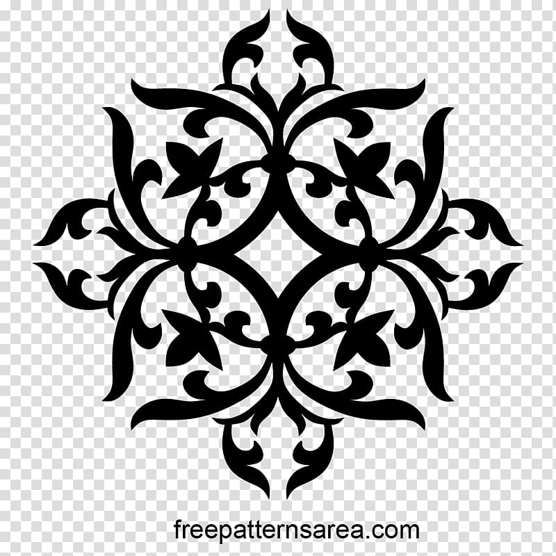 Free download | HD PNG flower vector black white png motif clipart ...