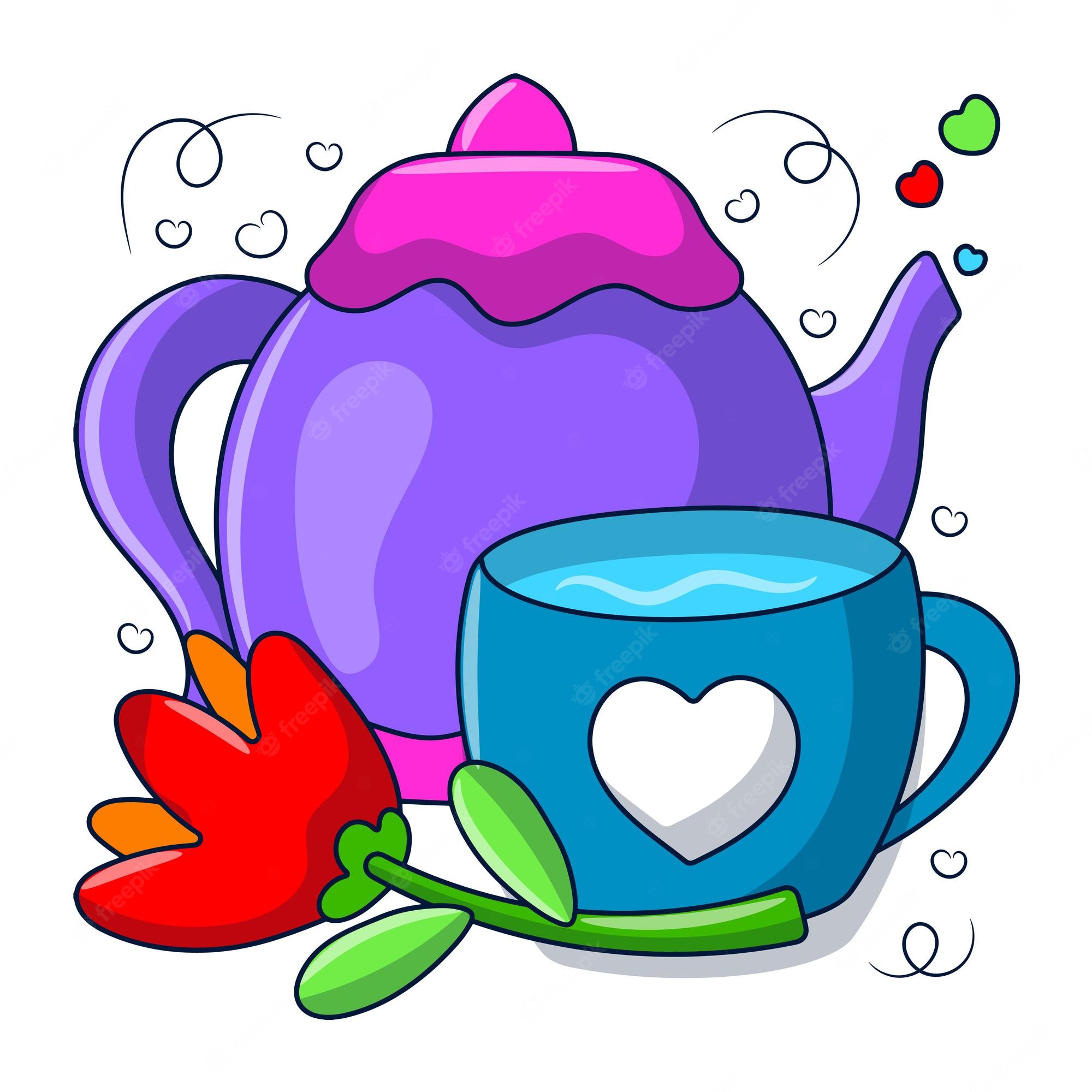Coolest Teapot And Cup Clip Art Teapot And Cup Of Tea - Cup Of Tea ...