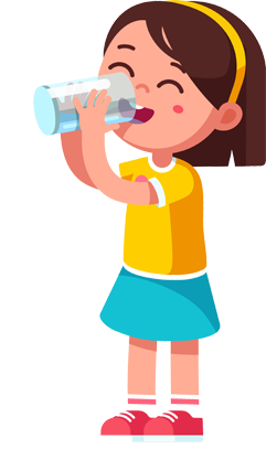 drinking water - Clip Art Library