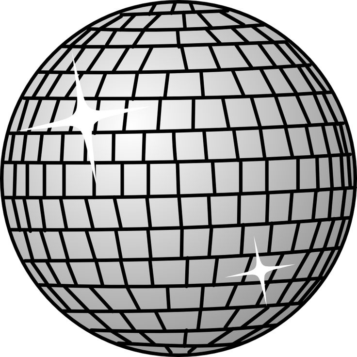 Disco ball SVG. Disco ball png. Disco ball clipart. Vector.