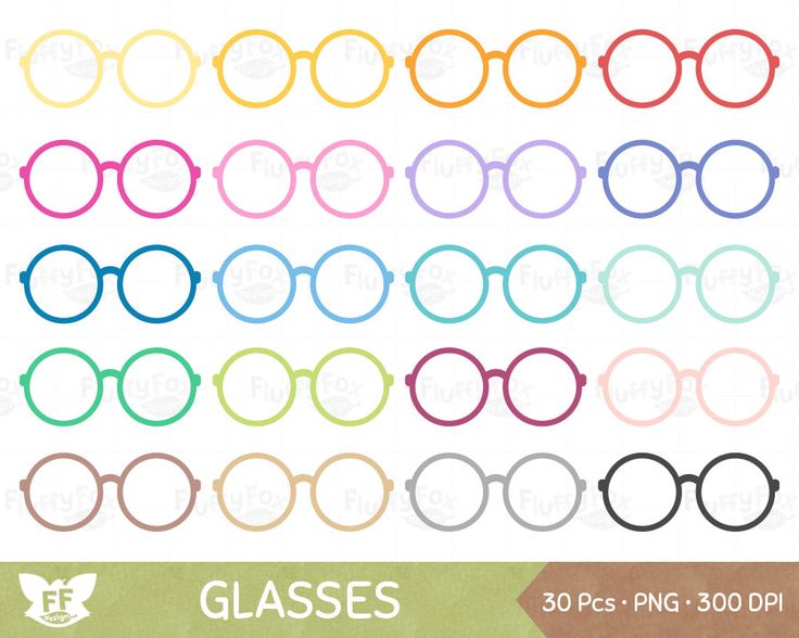 Round Glasses SVG, Round Glasses DXF, Round Glasses PNG, Round Glasses ...