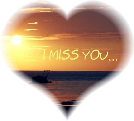 I Miss You Sunset Image - Free Emotional Stock Photo