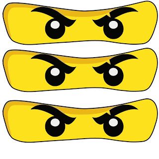 Angry Ninja Eyes Clipart - Free Download for Crafts & Games