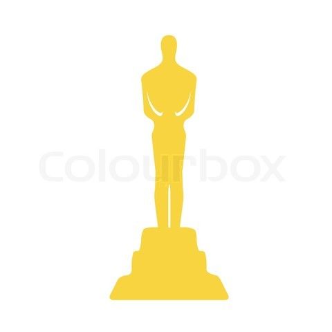 Oscar Statuette Icon - Symbol of Excellence in Film Awards