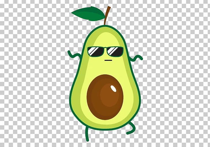 Fun Avocado Cartoon - Free PNG for Websites & Social Media