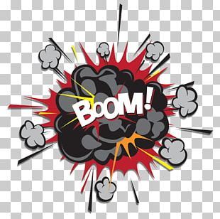 BOOM! Comic Explosion Graphic - Free PNG Download for Design Projects
