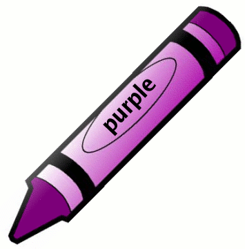 Purple Clip Art - Things that are Purple Color