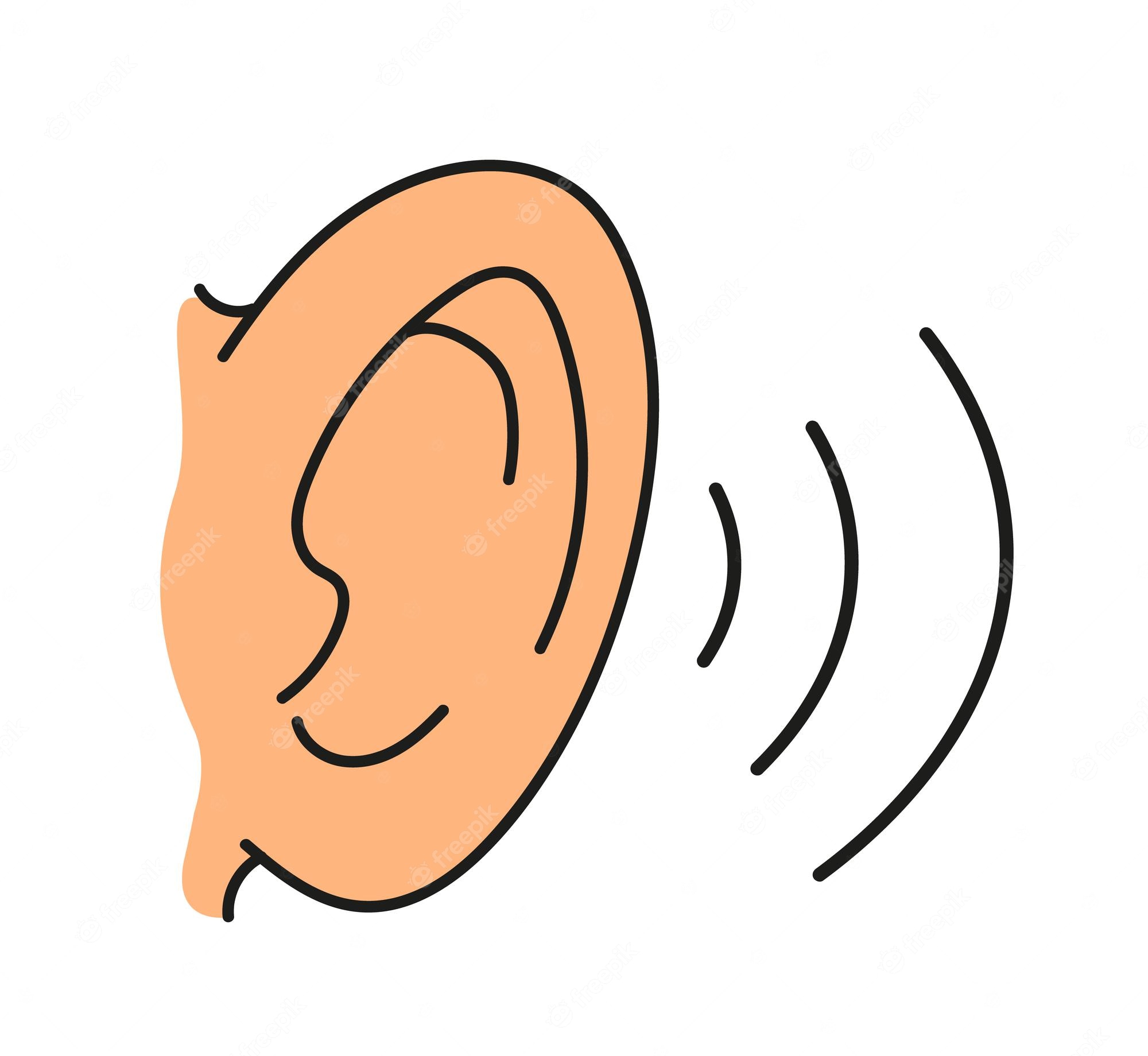 Clipart Hearing Sound Clip Art Library