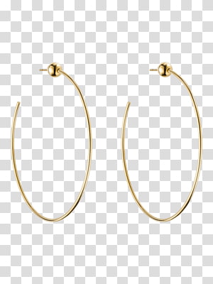 Elegant Gold Hoop Earrings - Minimalist Jewelry for Everyday Wear