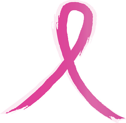 Breast Cancer Awareness Ribbon - Symbol of Hope and Support