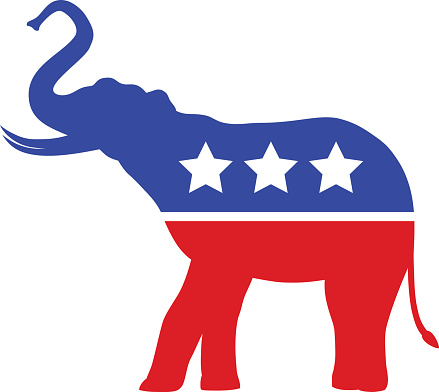 Republican Party Elephant Clipart - Republican Party Symbol - Clip Art ...