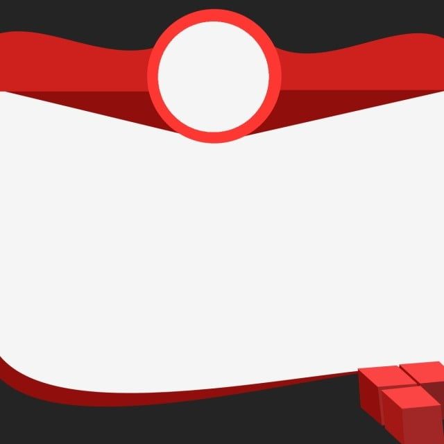 Modern Red & White Abstract Banner Template - Free Download