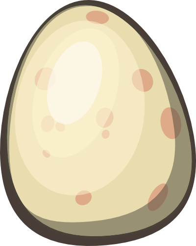 Illustrated Egg Image - Free Clipart for Educational and Creative Projects
