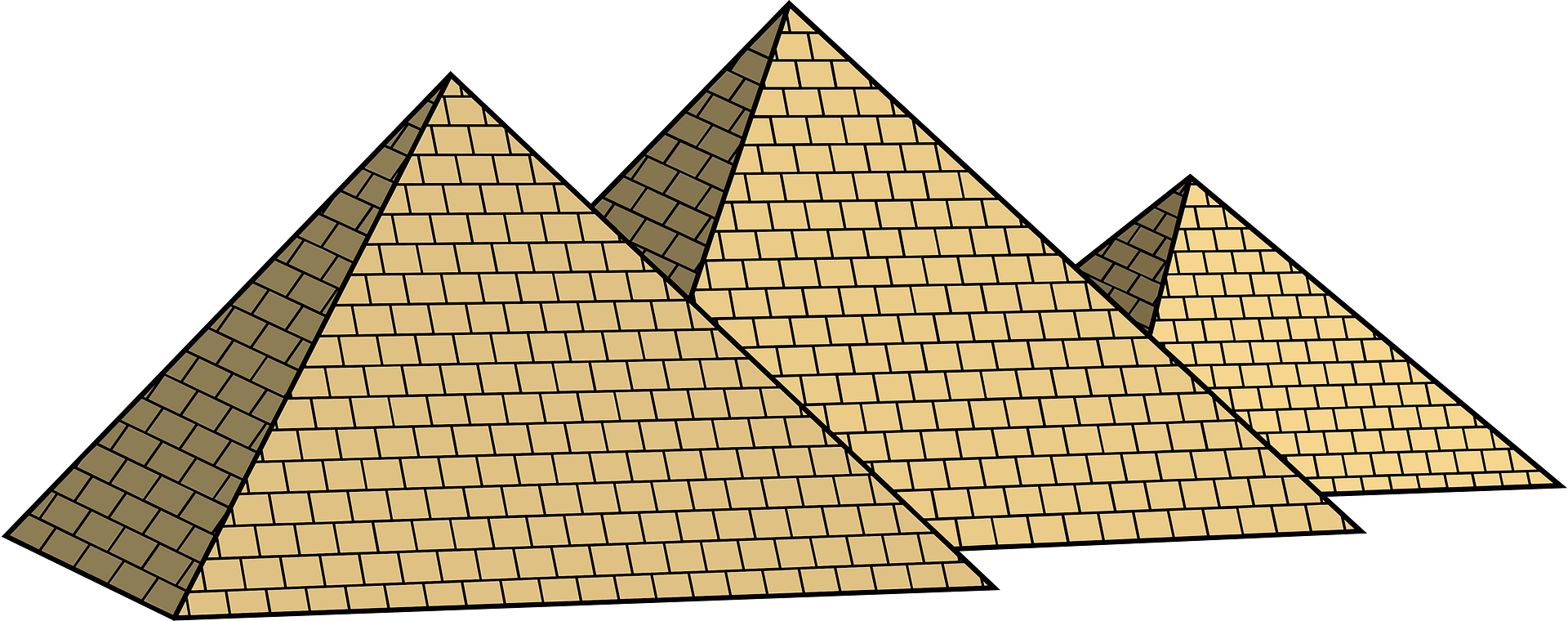 Egyptian Pyramid Clipart Design Illustration 9391125 Png Clip Art Library