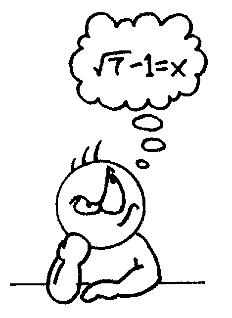 Solving √7 - 1 = x - A Visual Guide to Algebraic Thinking