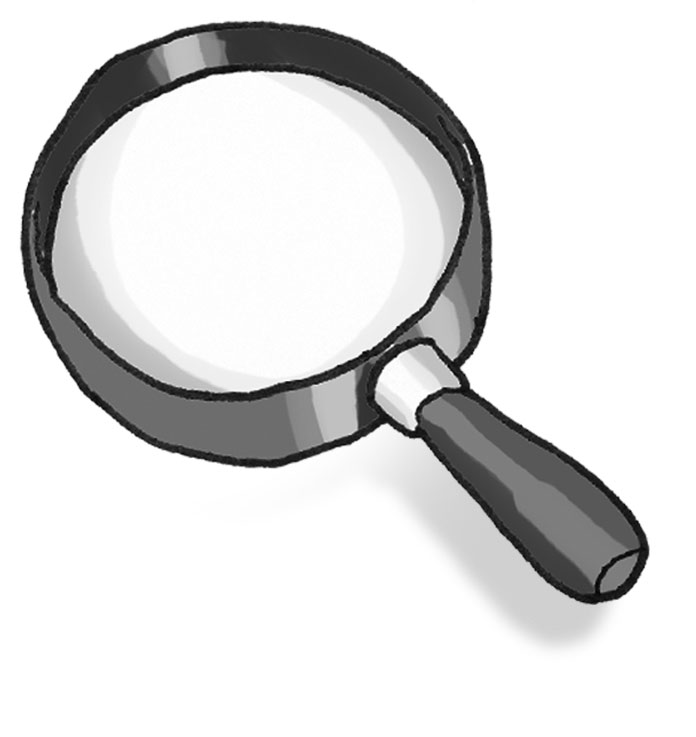 Magnifying Glass Icon - Search, Inspection, and Detail Enhancement Symbol