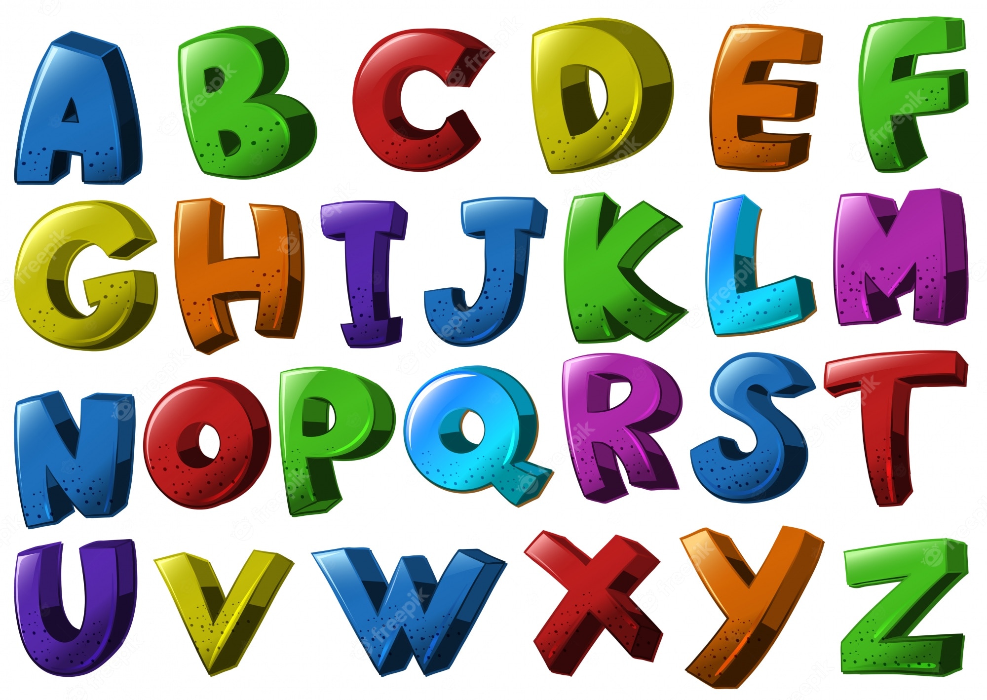 Alphabet Plaid Clipart Alphabet Letters Clip Art Colorful Letters