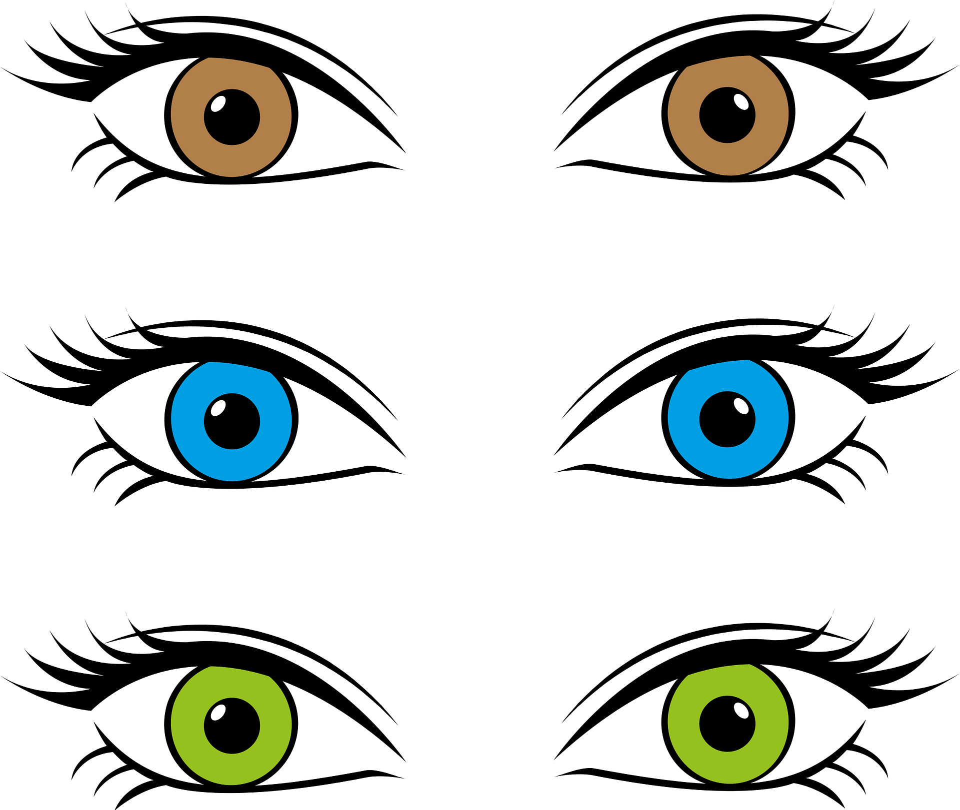 Brown Female Eyes Clip Art Web Clipart Png 2 Clipart Library Clip Art Library 