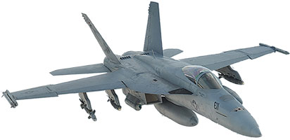 F/A-18 Super Hornet Fighter Jet - High-Detail Model & Specifications