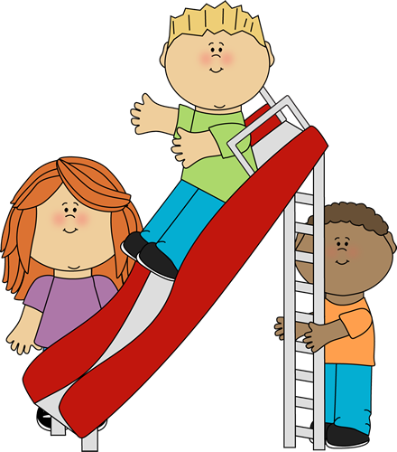 Kids Playing on a Slide - Fun Playground Activity for Children