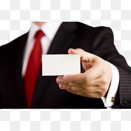 Professional Business Card Presentation - High-Quality Stock Image