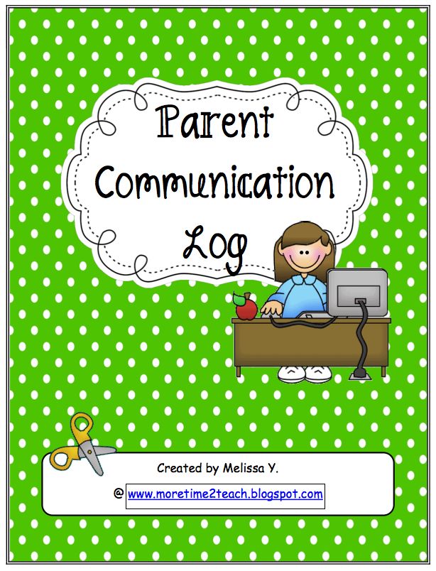 Parent Communication Log - Free Printable Teacher Resource