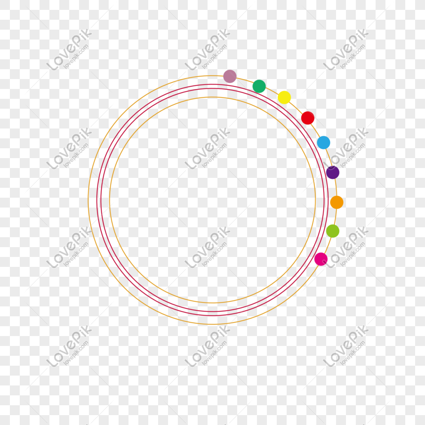 Colorful Circular Diagram for Infographics and Data Visualization