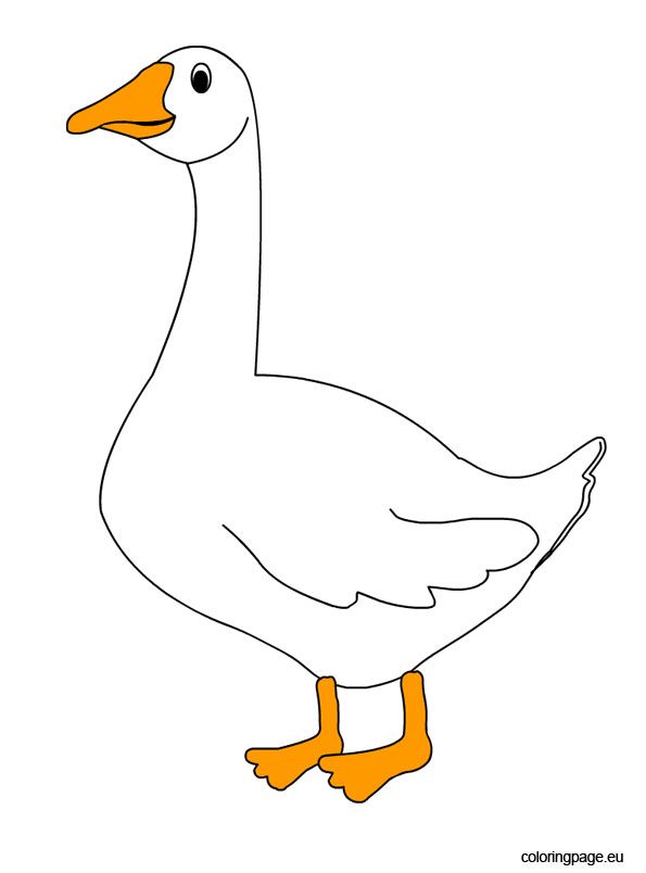 Free Clipart Of A Goose - Clip Art Library